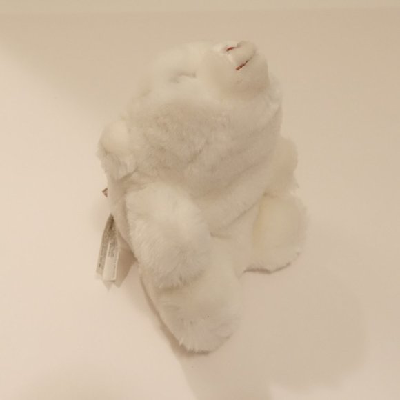 Vintage Gund Snuffles White Bear Plush Stuffed Animal 7" 1980 tag NICE cond - Picture 2 of 5